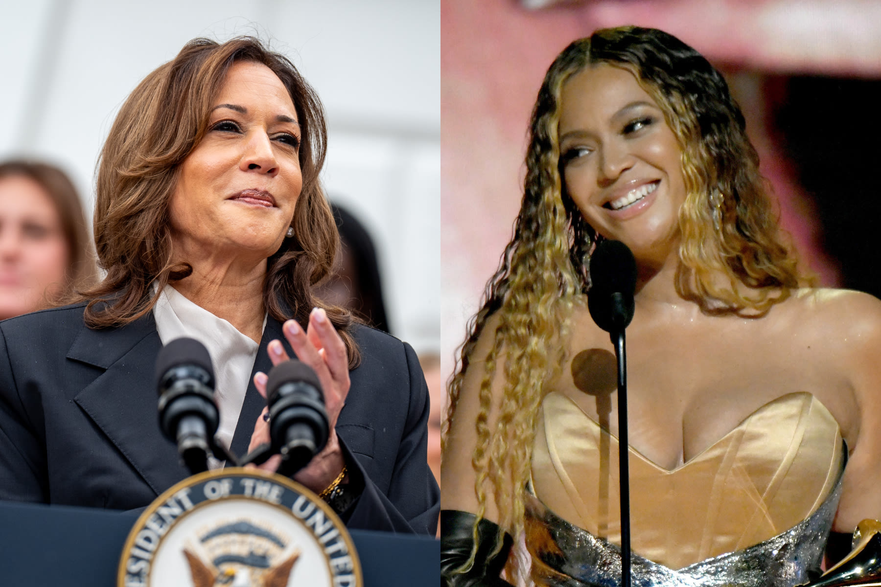 Kamala Harris Walks Out to Beyoncé’s ‘Freedom’ for First Speech Since Biden Dropped Out