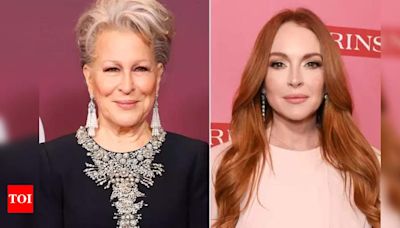 Bette Midler jokes Lindsay Lohan was Partly to blame for her failed Sitcom: 'She had bigger fish to fry' - Times of India