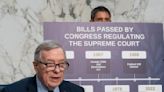 Democrats postpone a subpoena vote in the Supreme Court ethics probe after a blowup with Republicans
