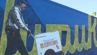 Milwaukee Brewers unveil community mural in Walker's Point Neighborhood