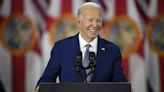 Biden accused of mocking Catholicism for making sign of cross during abortion rally