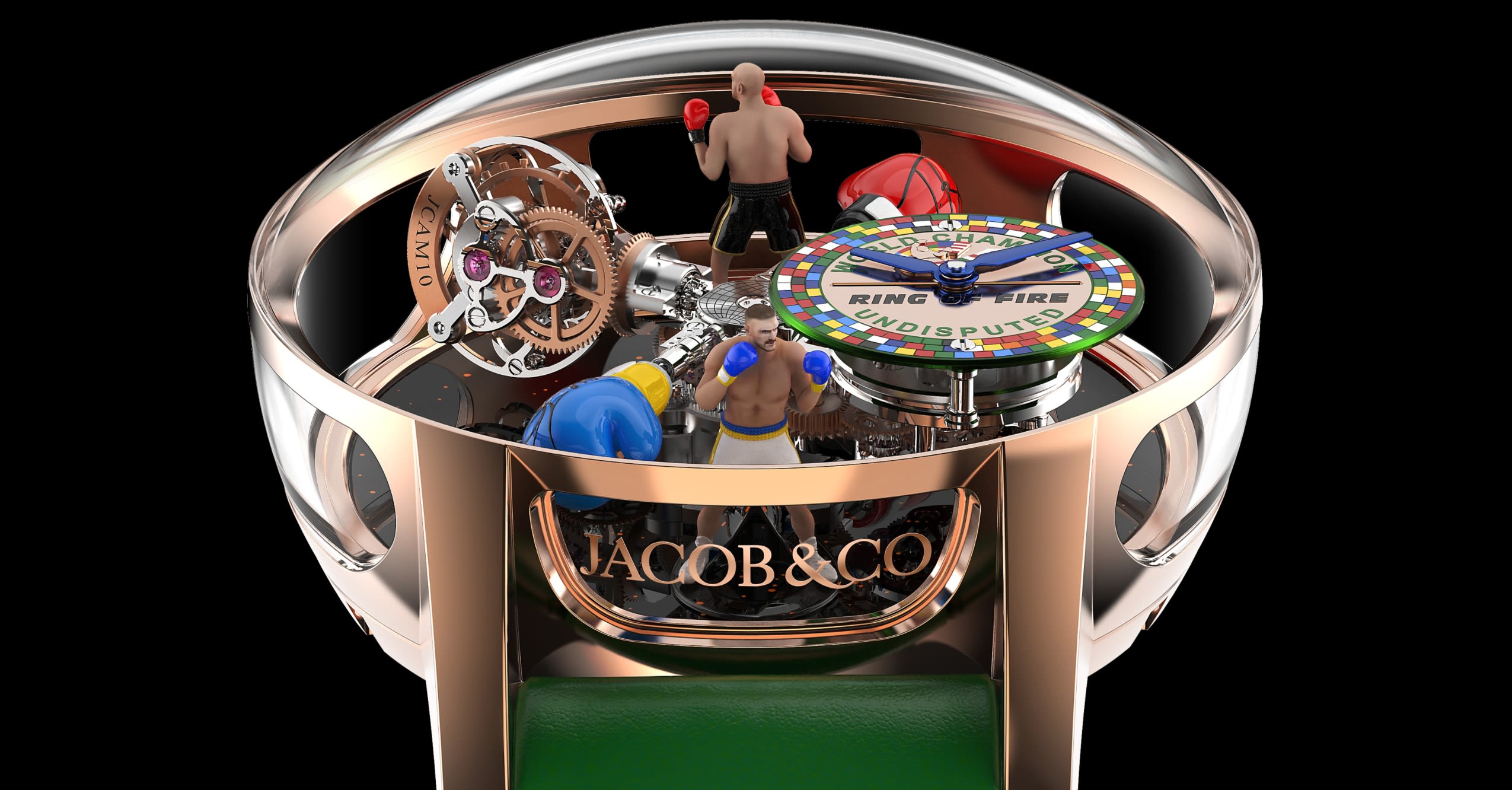 Jacob & Co. Celebrates Historic Fury Vs. Usyk Fight With $650K Watch - Maxim