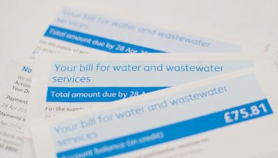 Household water bills to rise by £19 a year under draft proposals