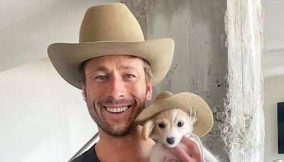 Glen Powell says his rescue dog is ‘greatest addition’ to his life. What to know about Brisket