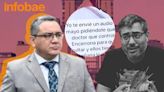 Ministro del Interior admite ser autor del audio en el que pide ‘controlar’ a periodista Marco Sifuentes: “Yo te lo envié”