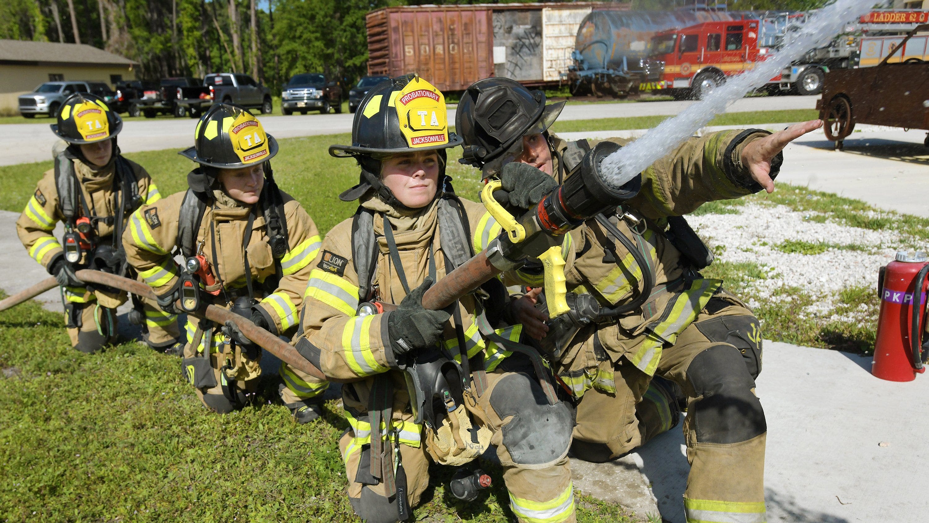 Number of women firefighters in Jacksonville outpaces the national average, is on the rise