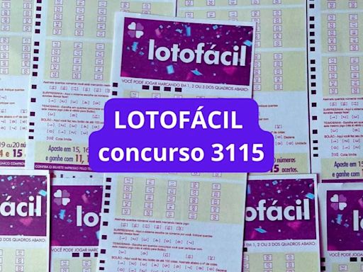 Resultado da Lotofácil 3115 de terça-feira e ganhadores (28/05/24) | DCI