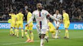 Lacazette suma 150 goles con Lyon en empate 1-1 con Nantes