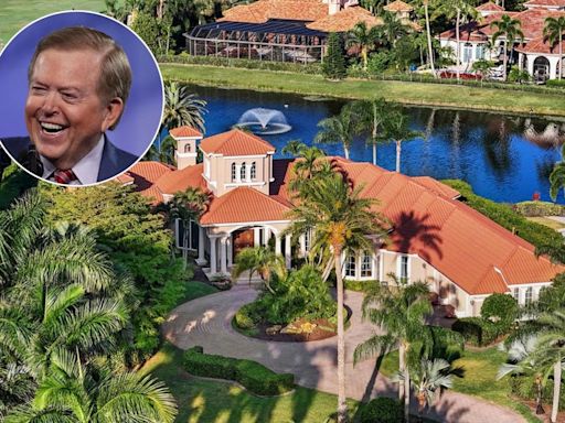 PICTURES: Fox News Star Lou Dobbs Selling His Jaw-Dropping $3.1 Million Florida Estate — See Inside!