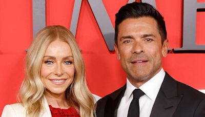 Kelly Ripa Gives Mark Consuelos' Dramatic Hair Transformation a Handsy Seal of Approval - E! Online