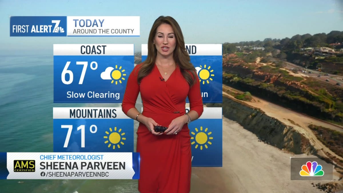 San Diego weather today: Sheena Parveen's forecast for May 10, 2024