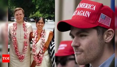 White supremacist, close to Trump, suffers racist meltdown over JD and Usha Vance | World News - Times of India