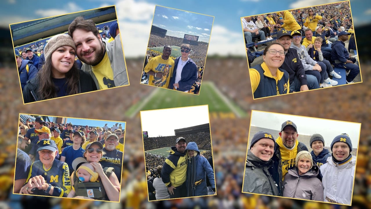 Scenes from the Big House: Season ticket holders share stories of Michigan Stadium