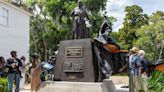 Hundreds gather to celebrate unveiling of Harriet Tubman monument in Beaufort