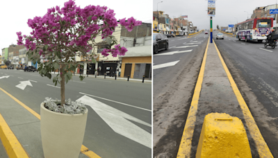 López Aliaga renueva av. Perú en SMP y trabajadores municipales se llevan las macetas tras ceremonia