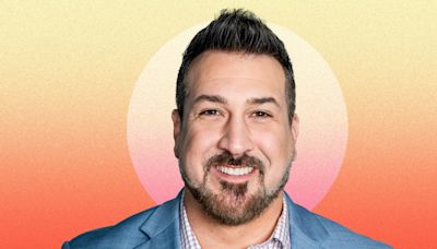 Joey Fatone says he's the 'dorky' dad trying to use his kids' slang