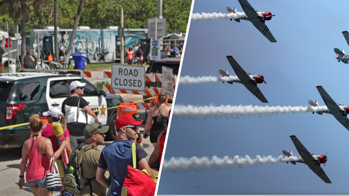 Fort Lauderdale Air Show expected to impact traffic this weekend. Here are the closures to know