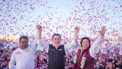 Prosperidad y transparencia promete Rocío Adame en su cierre de campaña por la alcaldía de Rosarito