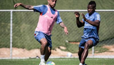 Matheus Henrique, do Cruzeiro, segue em adaptação e não treina pelo segundo dia