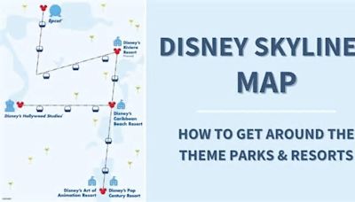 Disney Skyliner Map: How to Get to EPCOT, Hollywood Studios, & Skyliner Resorts