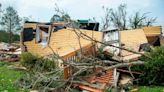 See aerial video and photos of devastating tornado aftermath in Moss Point, Mississippi