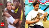 Nussrat hugs an orangutan in a Thailand zoo; Yash Dasgupta feeds a tiger cub | Bengali Movie News - Times of India