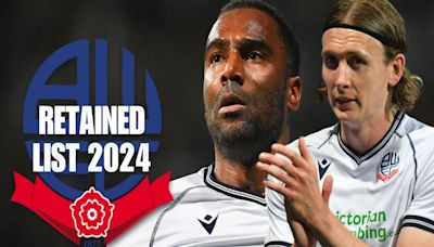 Bolton Wanderers announce 2023/24 retained list - Bodvarsson and Jerome OUT