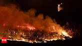 US fire: Massive evacuation ordered as vegetation fire burns 150 acres between Bay Point and Concord - Times of India