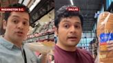 Fue al supermercado “más barato de EE.UU.” y comparó los precios de la filial de Texas con la de Washington D.C.