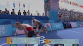 Canadian triathlete vomits on TV after Olympic race which included swim in Paris’ polluted River Seine