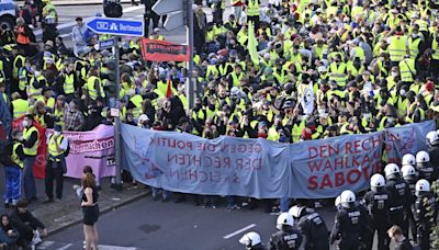 Thousands protest against far-right AfD party convention