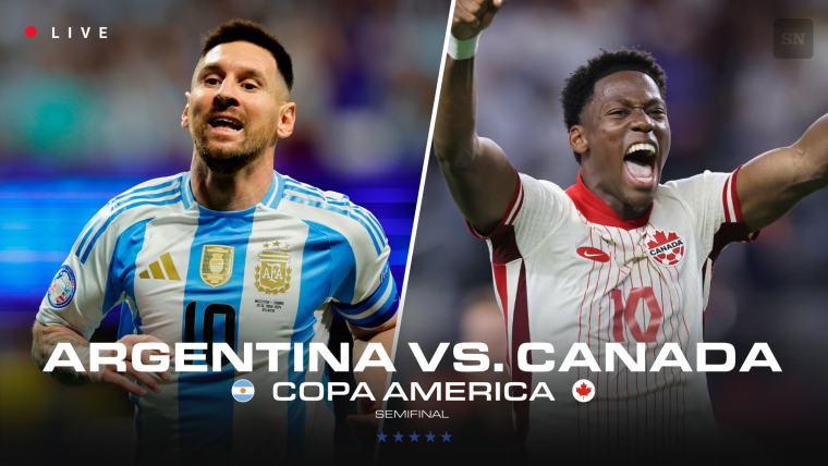 Argentina vs. Canada live score, updates: Copa America 2024 semifinal result as Messi and Co. rematch Marsch's men | Sporting News