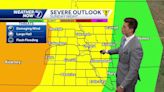 Saturday, June 1st: Stronger storms moving through late Sunday