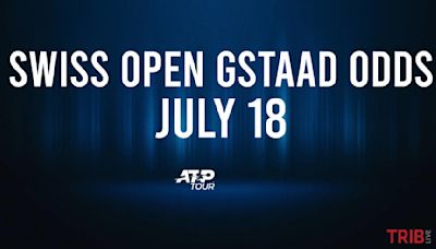 Swiss Open Gstaad Men's Singles Odds and Betting Lines - Thursday, July 18