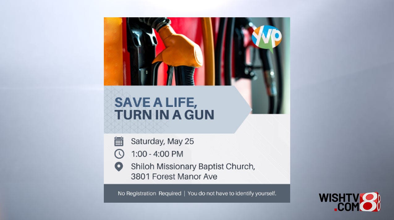 Marion Co. Youth Violence Prevention Coalition to host Gas Cards for Guns event