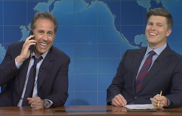 Saturday Night Live: Jerry Seinfeld Makes Surprise Cameo During Weekend Update