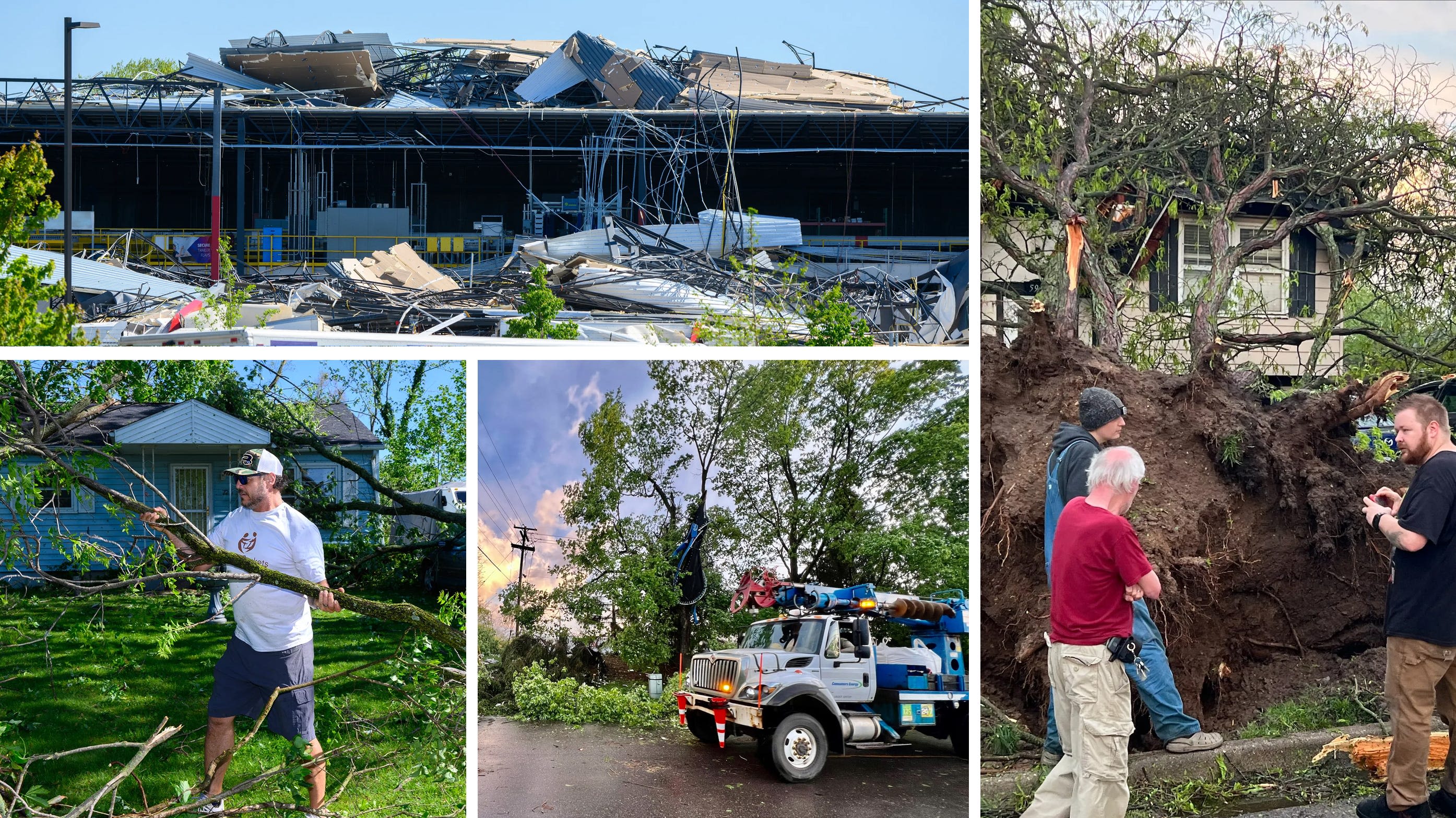 Communities shift into cleanup mode after tornadoes ripped through western Michigan