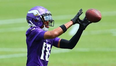 Justin Jefferson Turns Heads With Vikings QB in Training Camp Practice