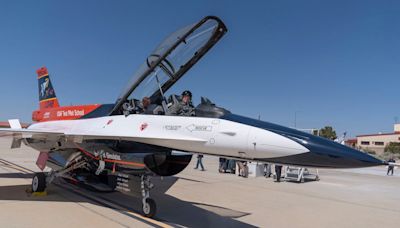 AI-controlled fighter jet takes Air Force secretary on historic ride