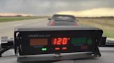 Iowa State Patrol pulls over vehicle going 120 mph and texting
