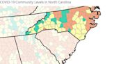 Nearly half of NC’s counties now have ‘high’ COVID community levels, CDC says