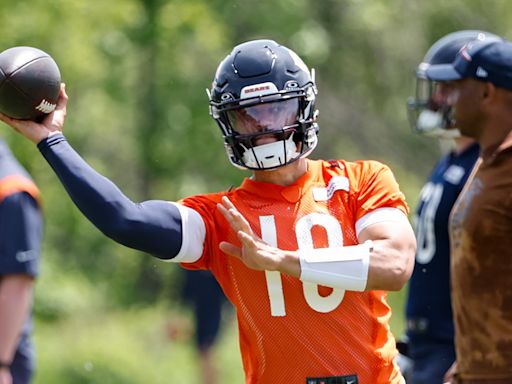 Bears training camp observations: Caleb Williams' unique play only offensive highlight on Day 1