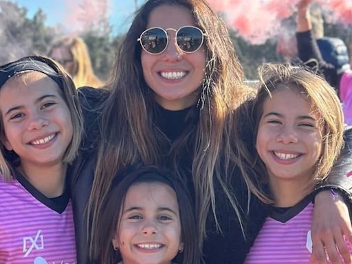 “¡Campeonas!”: la emociòn de Cinthia Fernández y Matías Defederico tras el triunfo de sus hijas