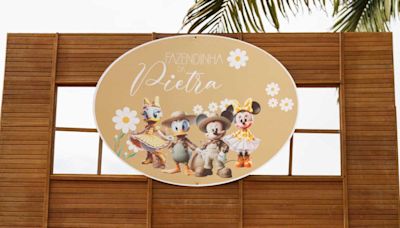 Aniversário de Pietra, filha de Biel e Tays Reis, é decorado da Disney