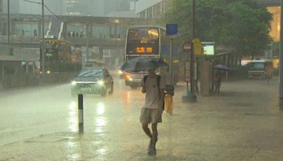 華南雷雨帶東移！香港一度發黃色暴雨預警 深圳降雨破百豪米