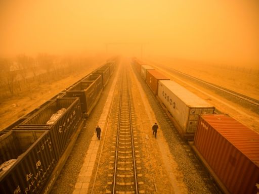 La cantidad de polvo en el aire se redujo en 2023, según la ONU