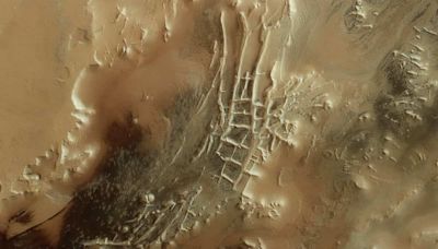 Qué son las “arañas de Marte”, vistas por la ESA en el planeta rojo
