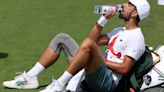 What is pyramid water and why does Novak Djokovic drink it during matches?
