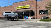 1 hospitalized after SUV crashes into west Columbus Dollar General