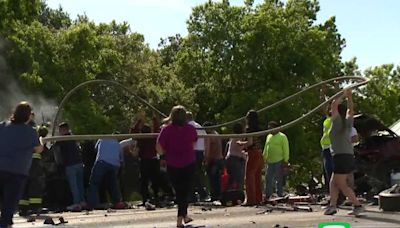 Good Samaritans help people involved in deadly wrong way crash on Interstate 5